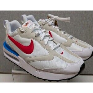 Nike Air Max AP  Dawn White Red Blue DM0013-100 Men's Mesh Athletic Size 12 New